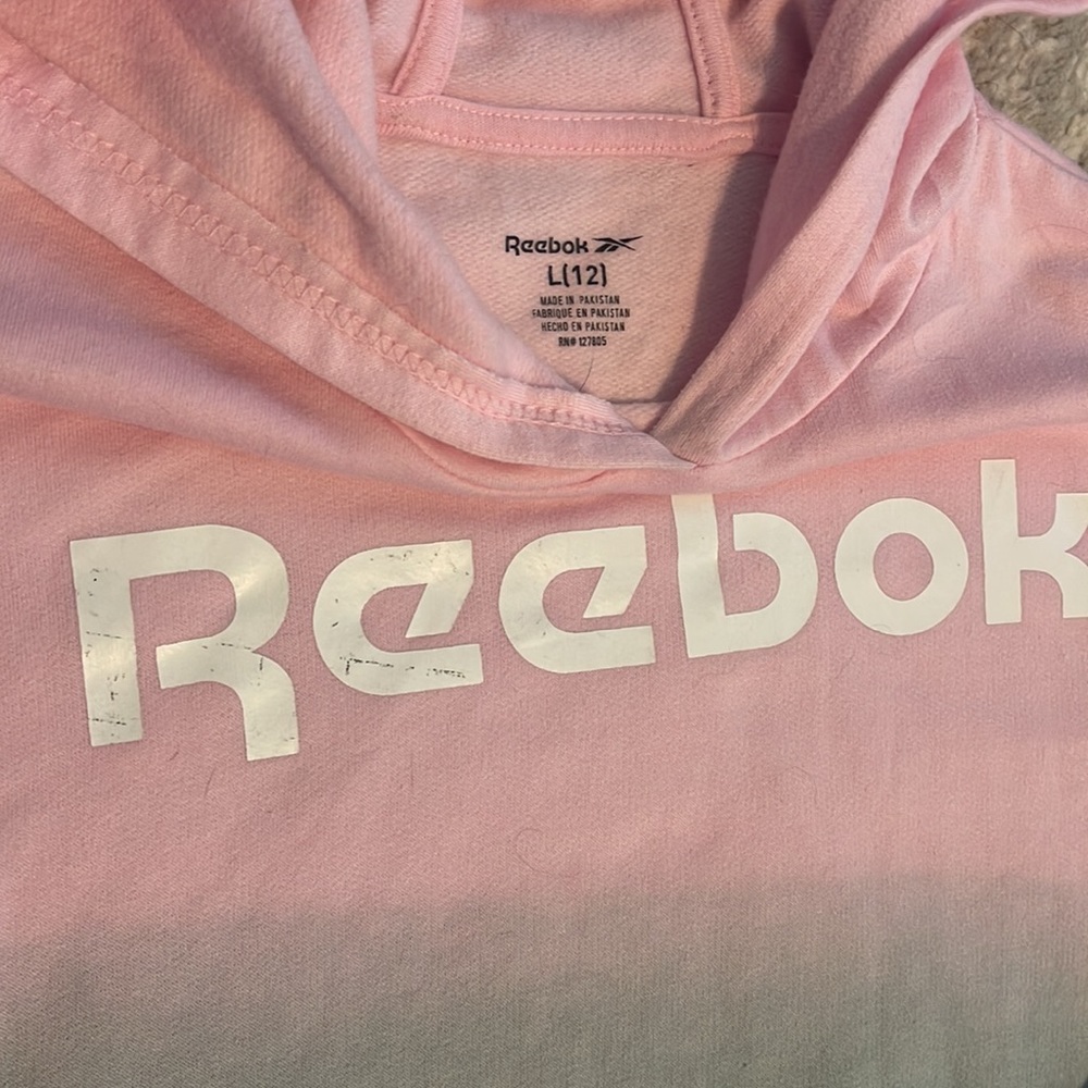 Girls Reebok Size 12 Sweatshirt - Picture 4 of 4